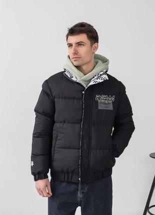 Куртка мужская двухсторонняя зимняя1 фото