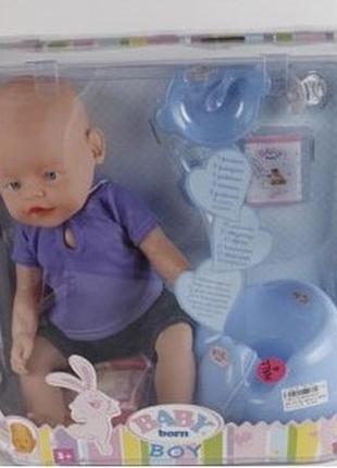 Игрушечный пупс беби борн с горшком 9 функций || baby born