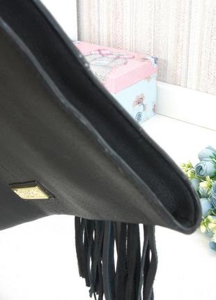 Клатч кожаный, сумка biba, натуральная кожа.