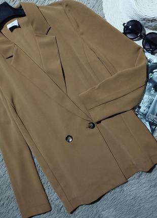 Шикарный удлиненный двухбортный жакет оверсайз/пиджак/блейзер2 фото