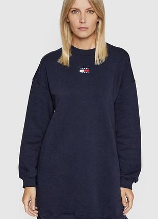 Платье-свитшот tommy badge (оригинал). xs, m