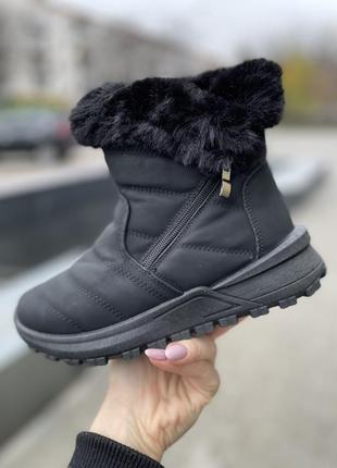 Зимові жіночі черевики/ зимние ботинки3 фото