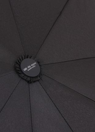 Зонт мужской полуавтоматический с ручкой крючком de esse 32105 фото