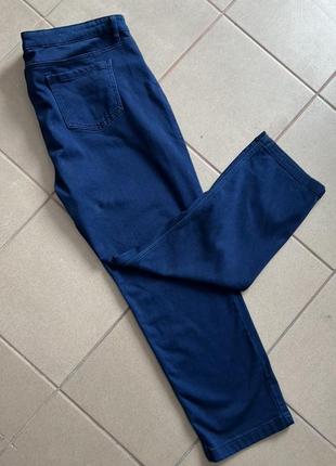 🧁новые темно-синие прямые джинсы батал джинсы большого размера m&amp;s u922/5 xl5 фото