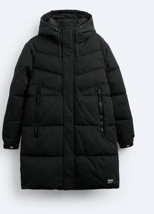 Пальто стеганое zara 3