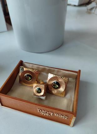 Винтаж запонки sea lord.