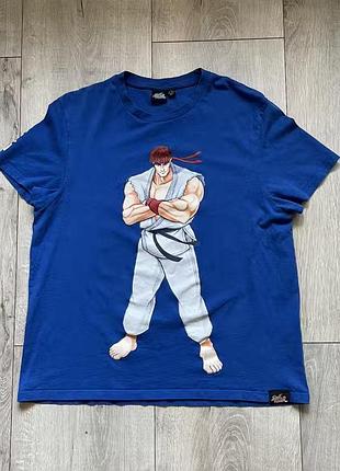 Аниме винтажная футболка street fighter nintendo capcom с аниме tekken