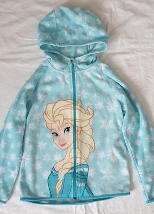 Флісова кофта h&m 122-128 disney frozen