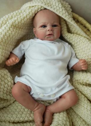 Реалистичная кукла реборн (reborn) новорожденный малыш, как живой настоящий ребенок, мягконабивной пупс