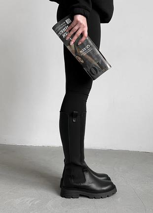 Ботинки женские chelsi reload - rossi, черный2 фото