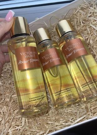 Victoria's secret спрей парфумований парфуми amber romance