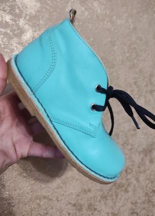 28 разм. ботинки loud+proud. кожа