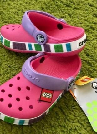 Кроксы crocs crocband fuchsia1 фото