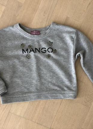 Свитшот mango с люрексом