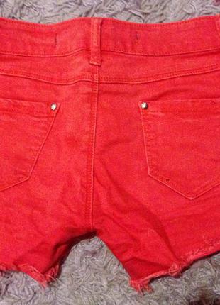 Крутые короткие джинсовые шорты с шипами2 фото
