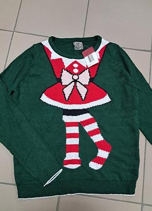 Свитер новогодний