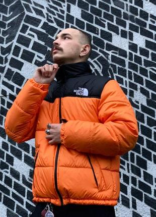 Зимова куртка tnf 700 orange2 фото