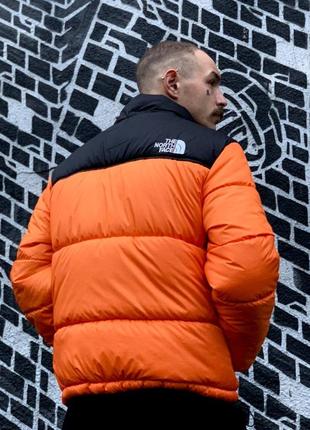 Зимова куртка tnf 700 orange3 фото