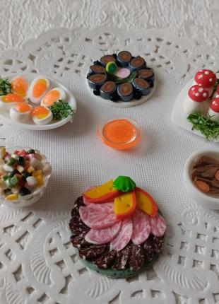 Кукольная миниатюра, аксессуары для кукол барби, лол. еда, напитки, посуда в кукольный домик1 фото
