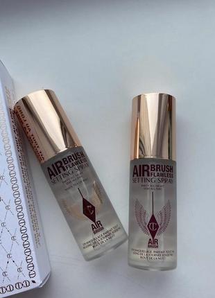 Фиксирующий спрей для макияжа charlotte tilbury airbrush flawless setting spray