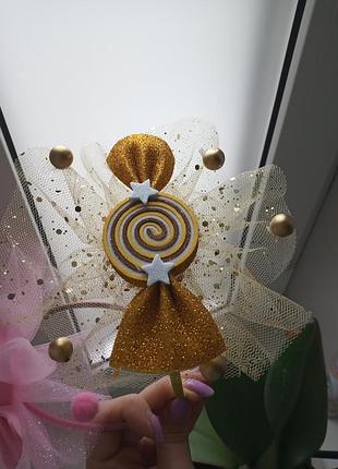 Золотая конфета обруч