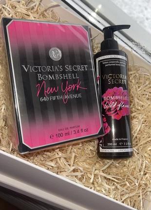 Набор парфюмированный для тела bombshell крем+ парфюм 100 ml Ausa victoria’s secret3 фото