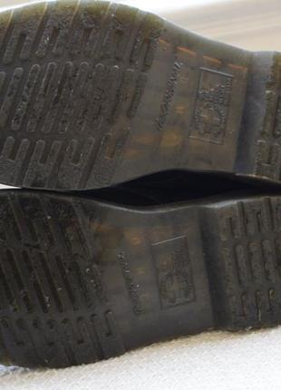 Шкіряні зимові черевики напівчоботи ботильйони мартенси dr.martens р. 38 24,8 см5 фото