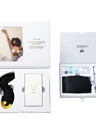 Подарочный набор svakom:игрушка, ленты, маска, спрей.новый год 2024