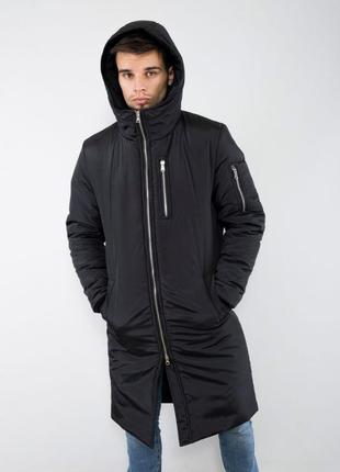 Зимова  парка long 1.0 (black)