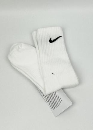 Шкарпетки nike originals білі високі оригінал розмір 38 - 43