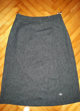 Базова міді спідниця від англійського бренду oscar b! p.-40