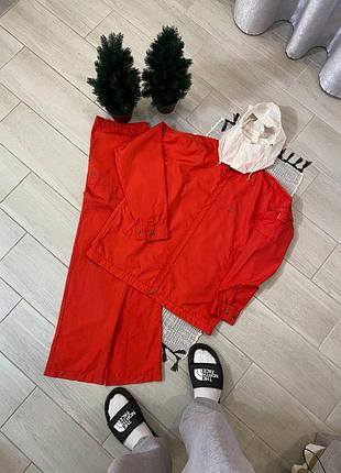 Вінтажний нейлоновий костюм fjallraven робочий костюм