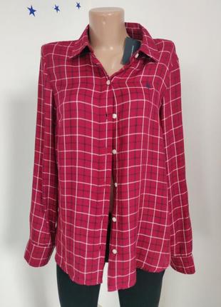 Рубашка,бренд Tommy hilfiger.100%оригинал.