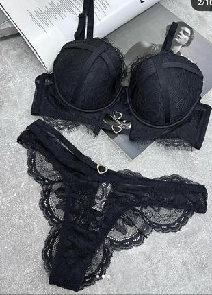 Жіночий комплект білизни комплект нижнего белья новорічний комплект на новий рік...