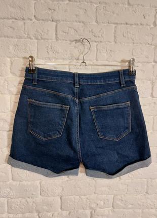 Фірмові стрейчеві джинсові шорти2 фото