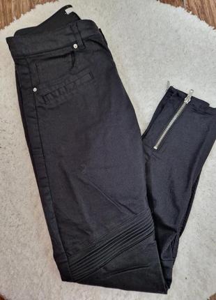 Стильные джинсы с напылением, xs-s1 фото