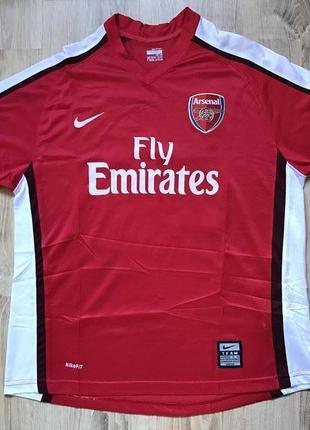 Мужская футболка nike arsenal футбольная джерси