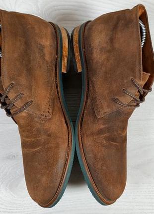 Замшеві чоловічі демісезонні черевики дезерти van lier, розмір 41 - 424 фото