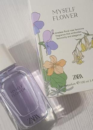 Zara myself flower 100 мл (3,4 fl. oz).7 фото