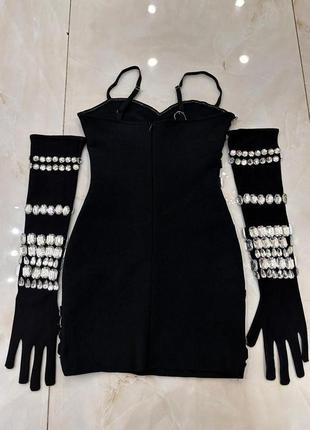 Плаття + рукавички2 фото