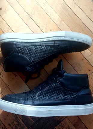 Кроссовки кожаные filling pieces оригинал 100% кожа