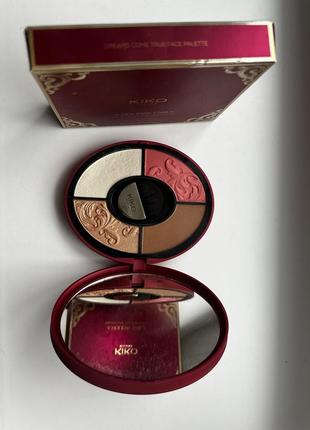 Палетка kiko a holiday fable dreams come true face palette5 фото