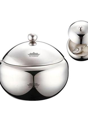 Сахарница peterhof ph-12899 560 мл