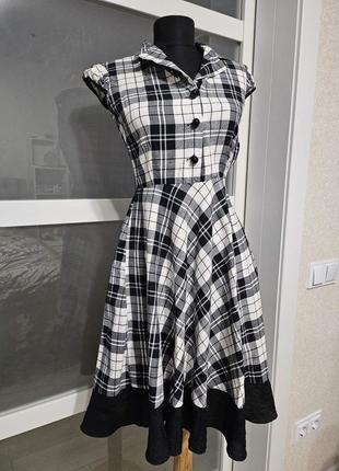 Сукня плаття міді розмір 32-36 котон натуральна тканина