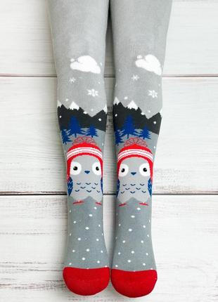 Махрові колготки twinsocks для дівчинки