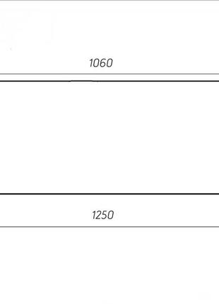 Стеклянная тумба под телевизор больших диагоналей 20-66" commus меридиан chr (1250х350х509)3 фото