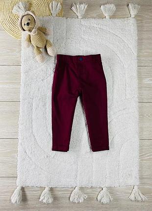 Нові стильні штани на котон підкладці m&s (18-24м)▪️