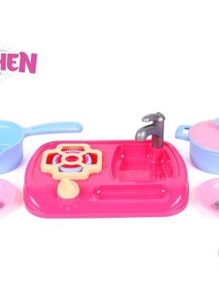 Іграшка "кухня з набором посуду технок", арт.59891 фото