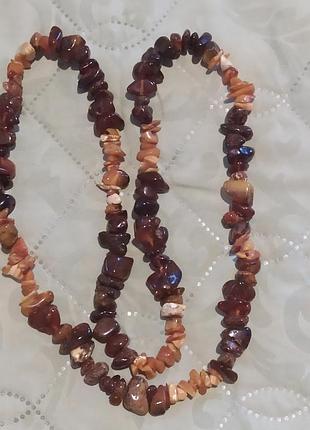 Намиста колотий янтарь  бурштин срср прикраса
