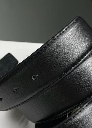 Женский ремешок pinko love birds leather belt black/black5 фото